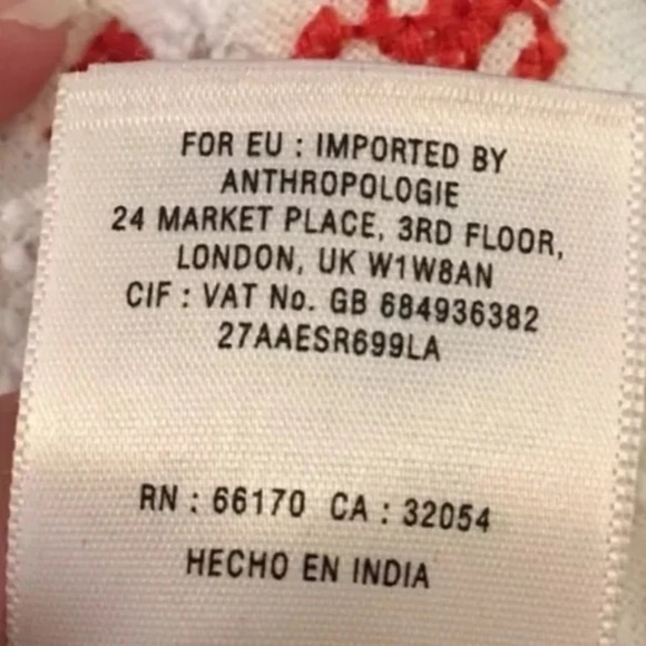 GORGEOUS Anthropologie Maeve Embroidered Skirt - Picture 5 of 5